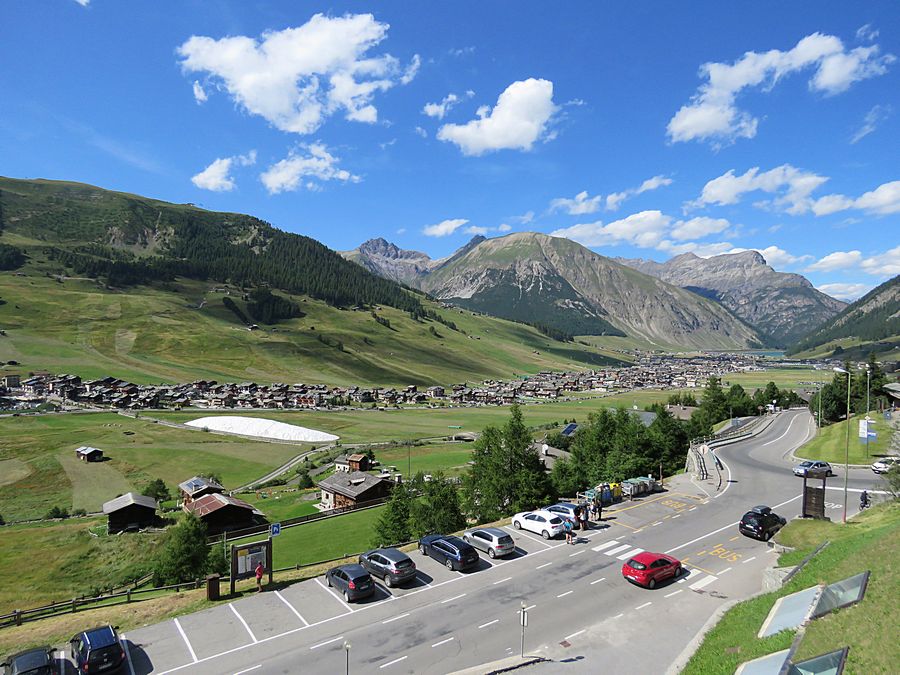 hotel room view Livigno