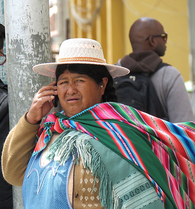 Bolivian woman