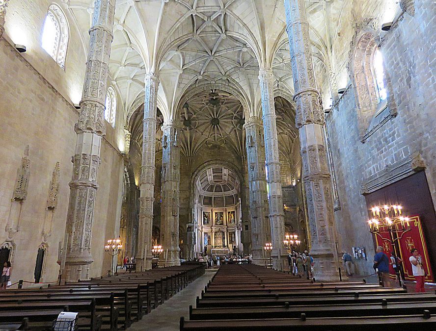 Inside chapel