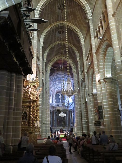 inside cathedral