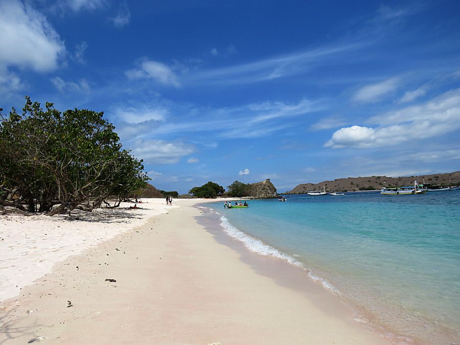 pink beach