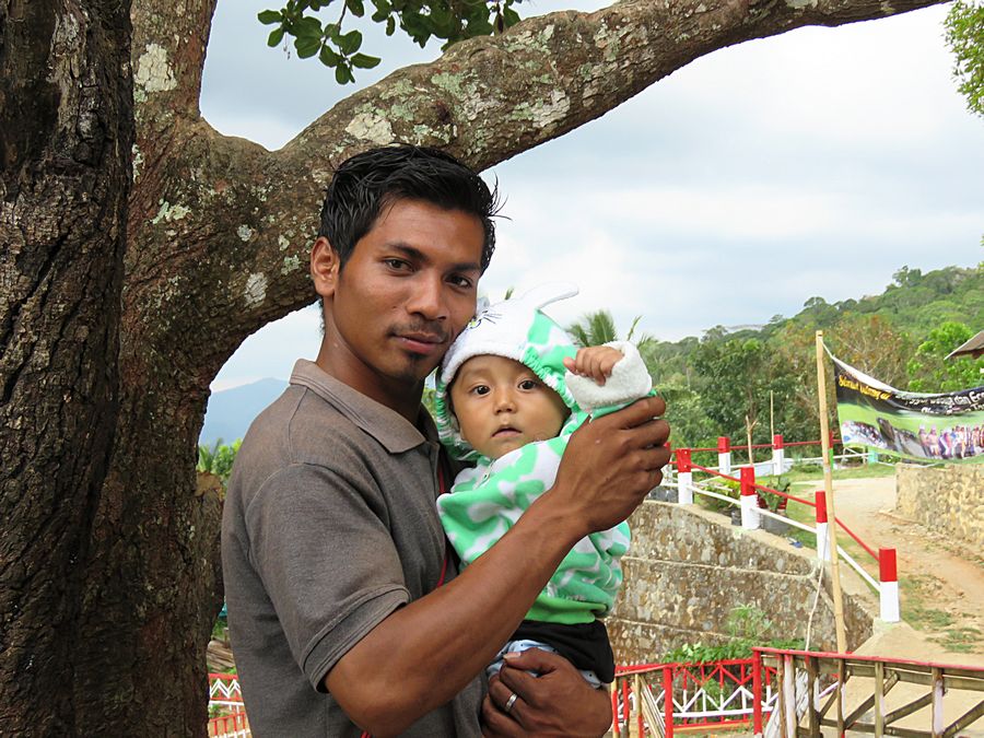 father and child