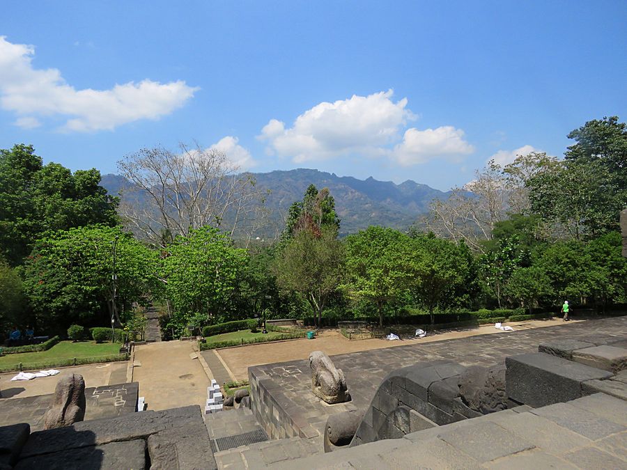 view from temple