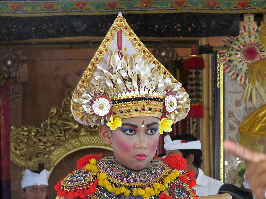 closeup of male dance student