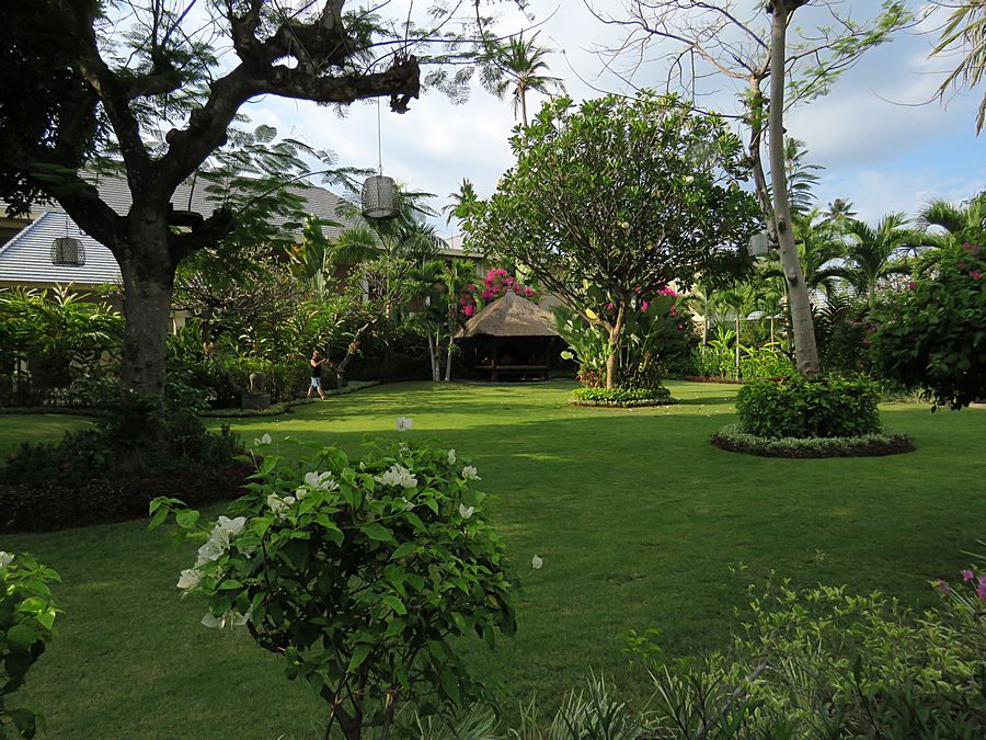 grounds of hotel