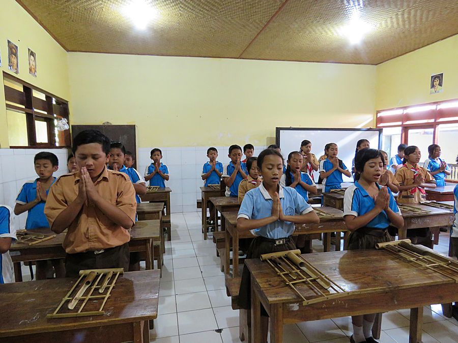 inside school room