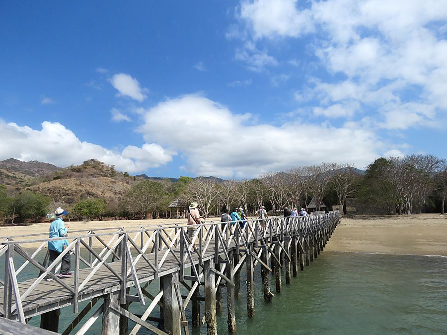 Komodo Island arrival