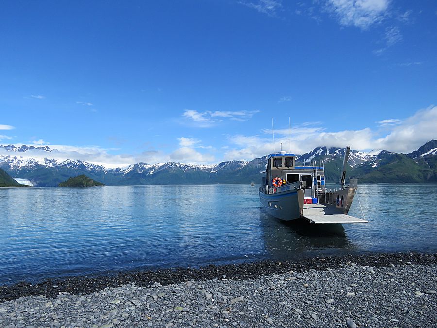 boat Aialak Bay