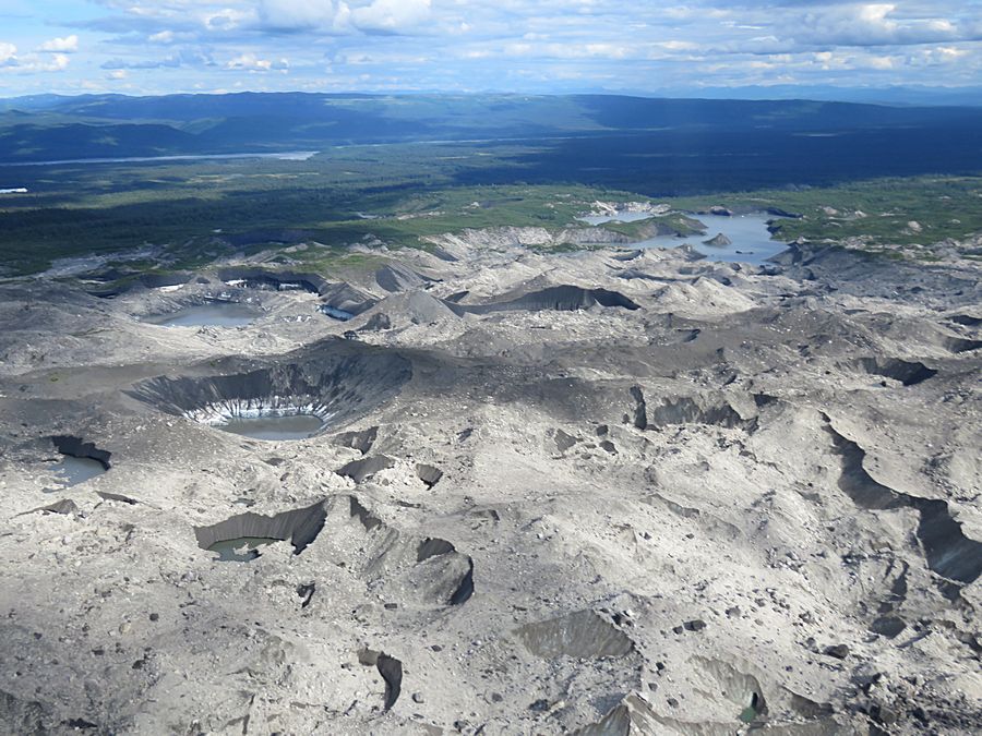 glacial debris