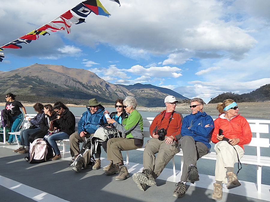 On the boat