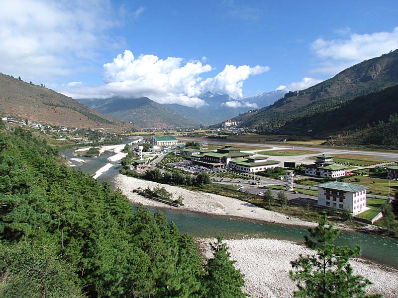 Paro international airport