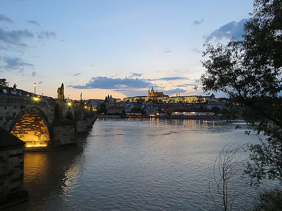 St Charles Bridge and Prague Castle