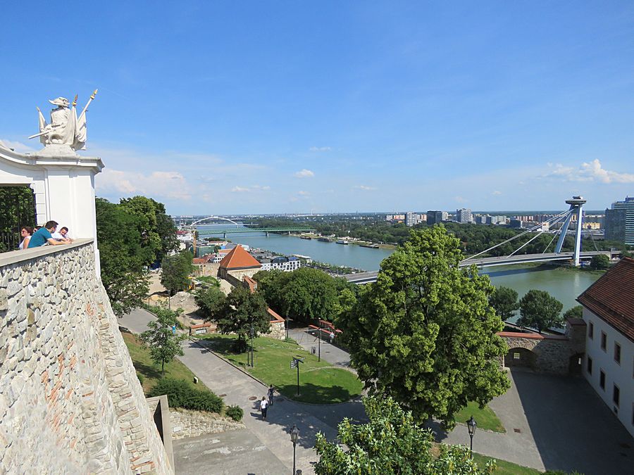view from castle