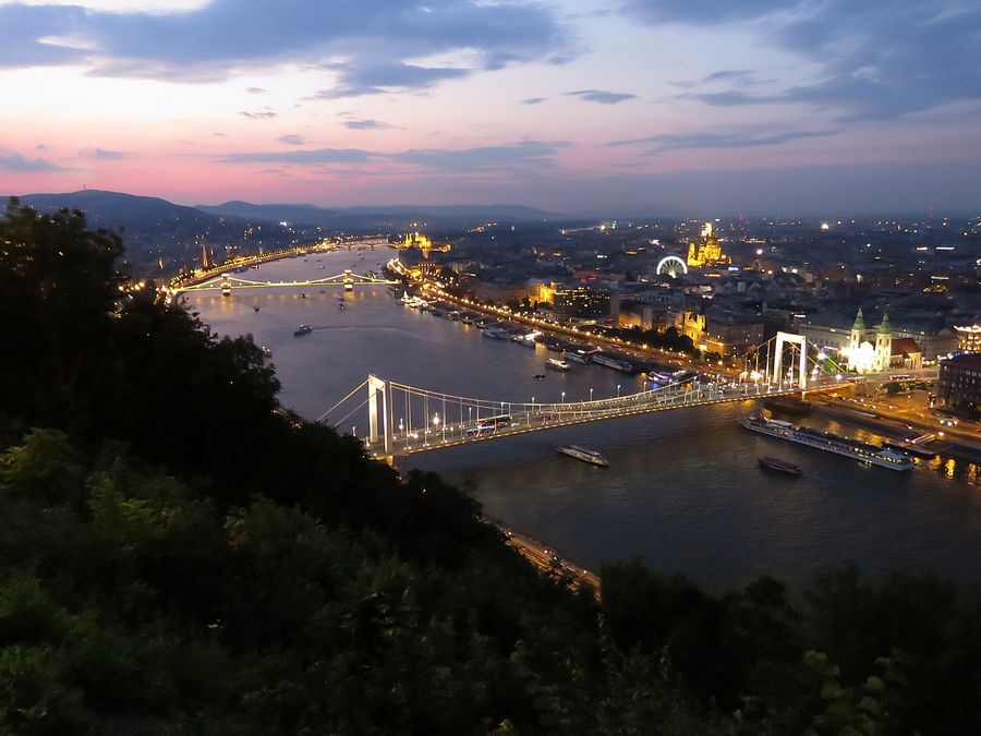night time view