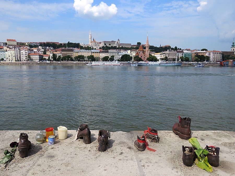 Shoes on the Danube