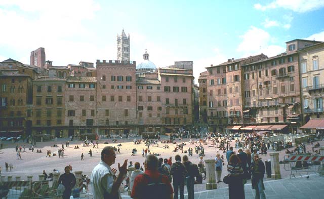 IL Campo with Siena Cathedral in backgroun