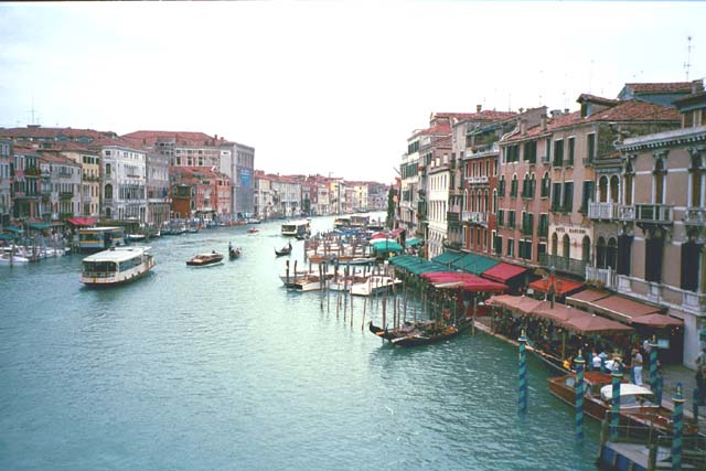 Grand Canal from the Rialto Bridge