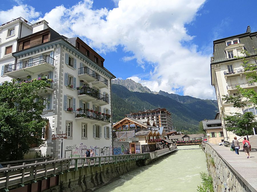 River in Chamonix