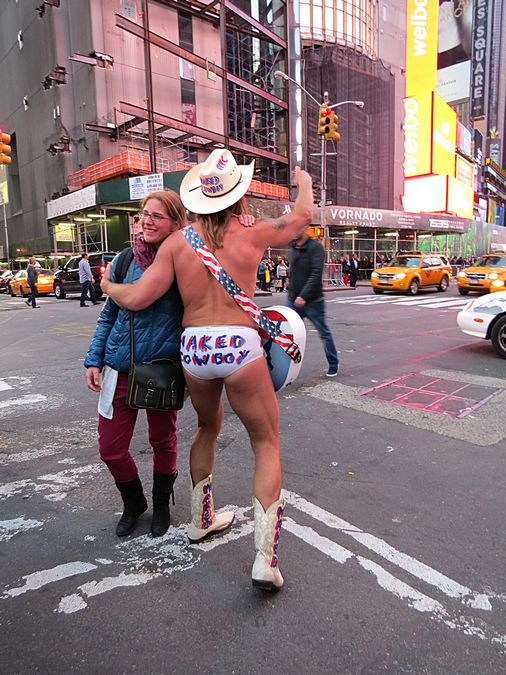 naked cowboy