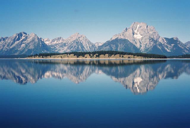 Jackson Lake from Jackson Dam