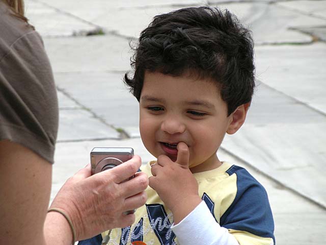 Fascinated child