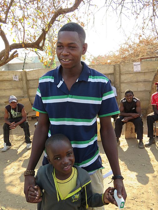 man and son