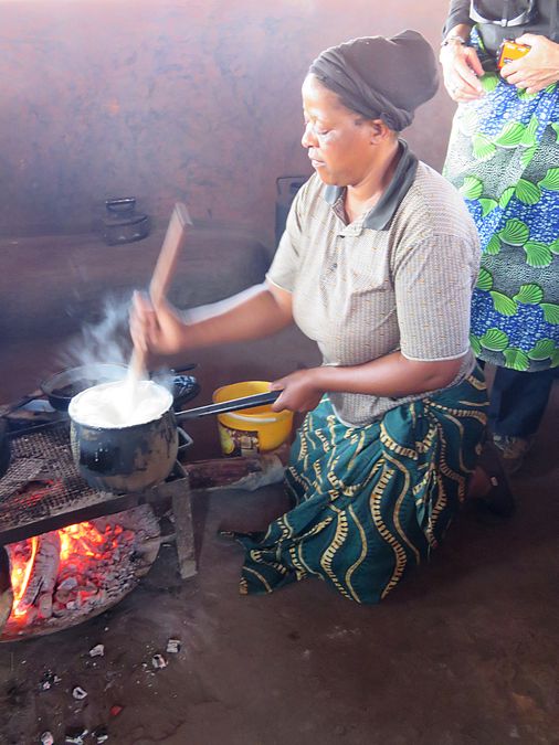 wife cooking